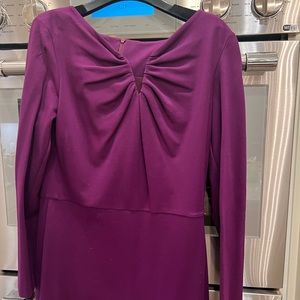 Beautiful Magenta Escada dress sheered bust